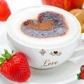 Как нарисовать красивое сердце на кофе